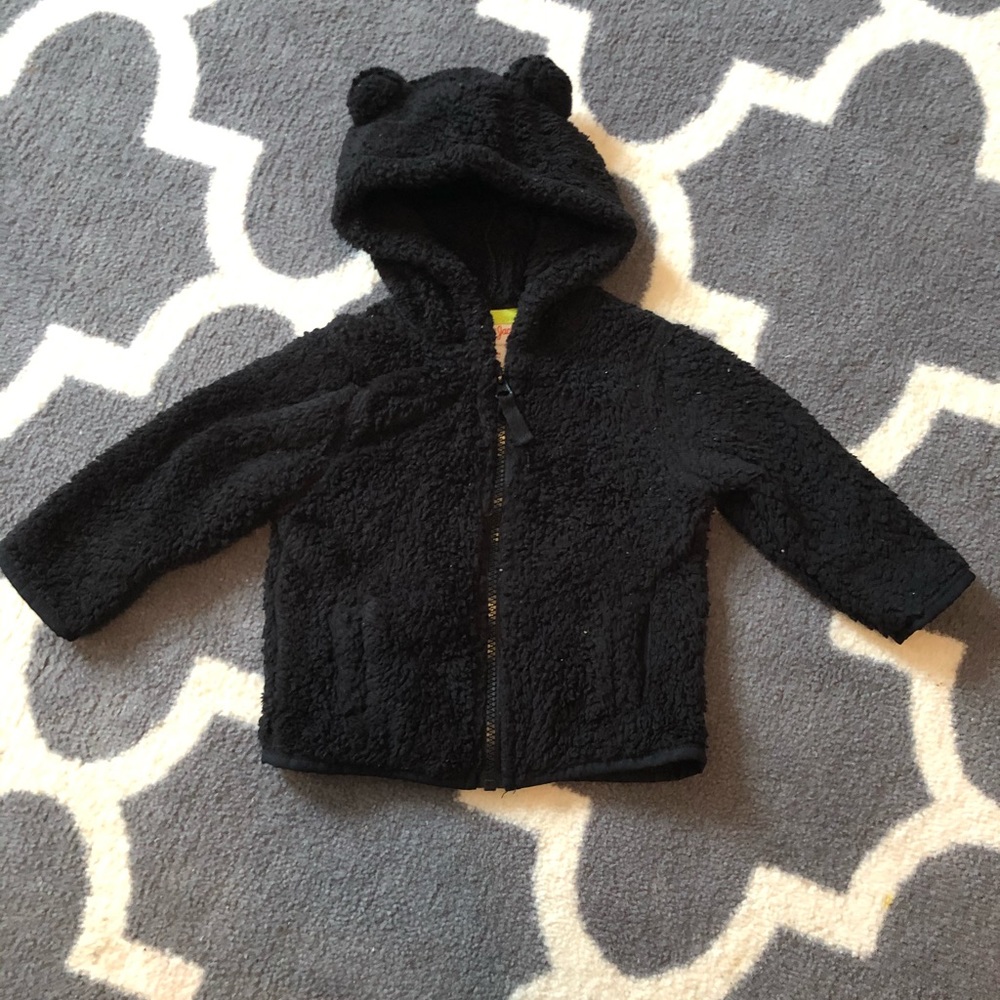 Cat and Jack Fuzzy Bear Coat